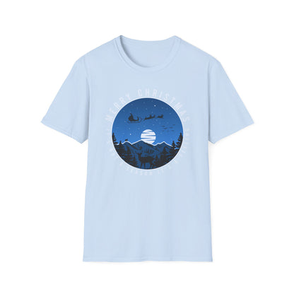Magical Christmas Feeling T-Shirt | Santa, Reindeer & Winter Wonderland Tee | Festive Holiday Gift | Unique Nature Design