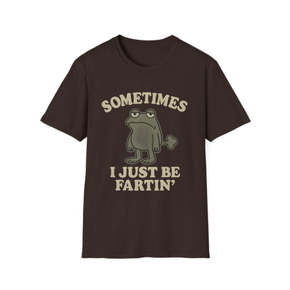 Sometimes I Just Be Fartin’ Funny Frog T-Shirt