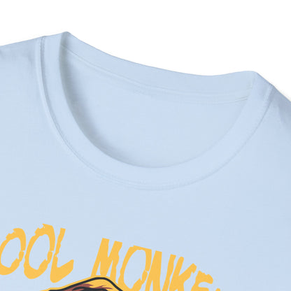 Awesome Cool Monkey T-Shirt | Edgy Streetwear Graphic Tee | Unique Urban Animal Print for Men & Women
