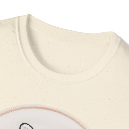 Charming Embroidered Raccoon T-Shirt - "Snack Time Is Mandatory" Cute Animal Lover & Foodie Tee