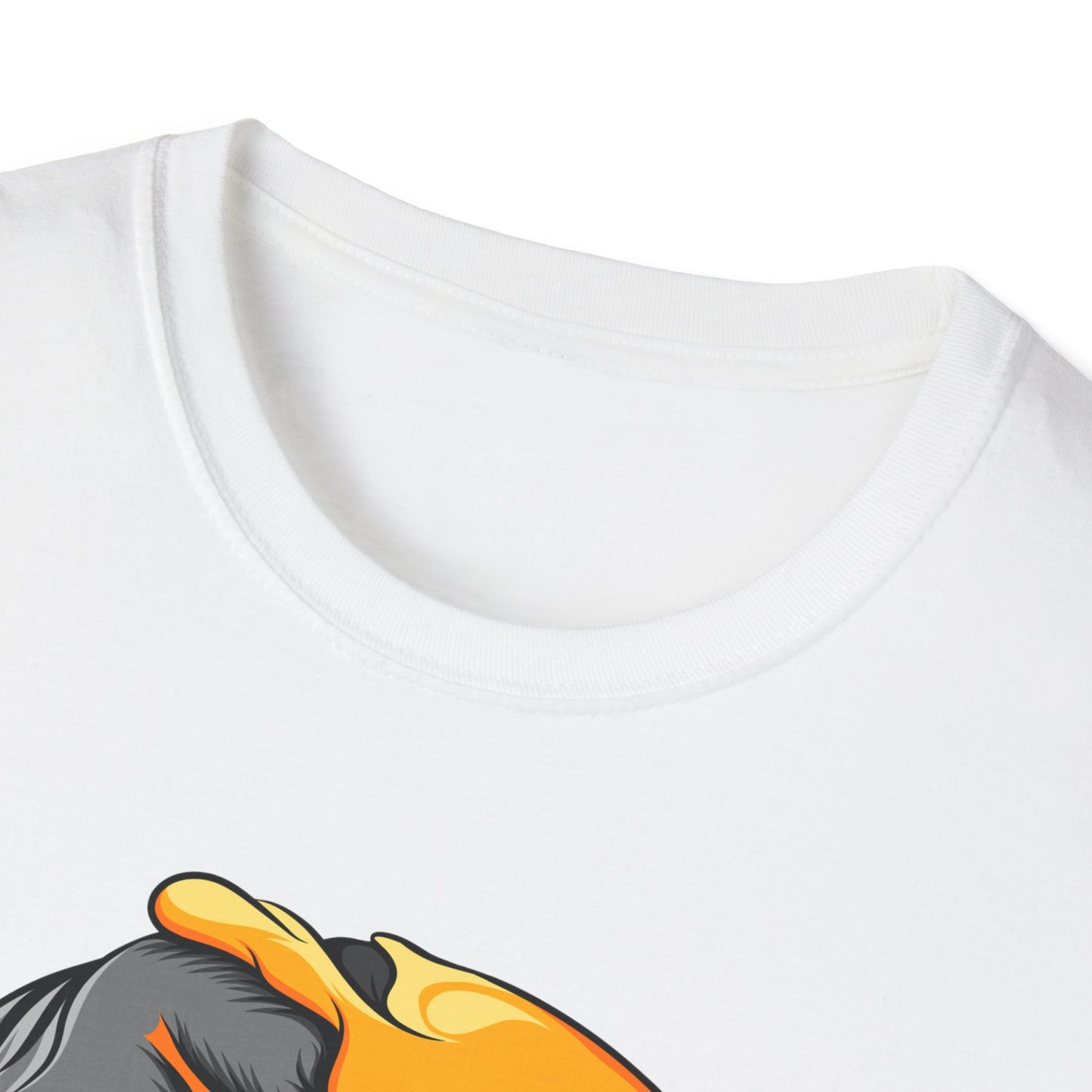 Unique Half Emoji Skull T-Shirt | Bold Melting Face Graphic Tee | Edgy Dual Personality Design for Distinct Style Seekers