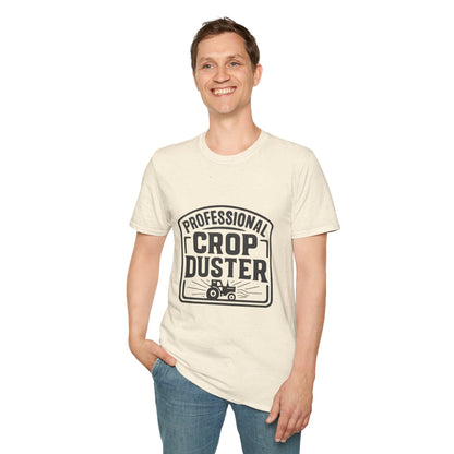 Professional Crop Duster Vintage Badge Tee