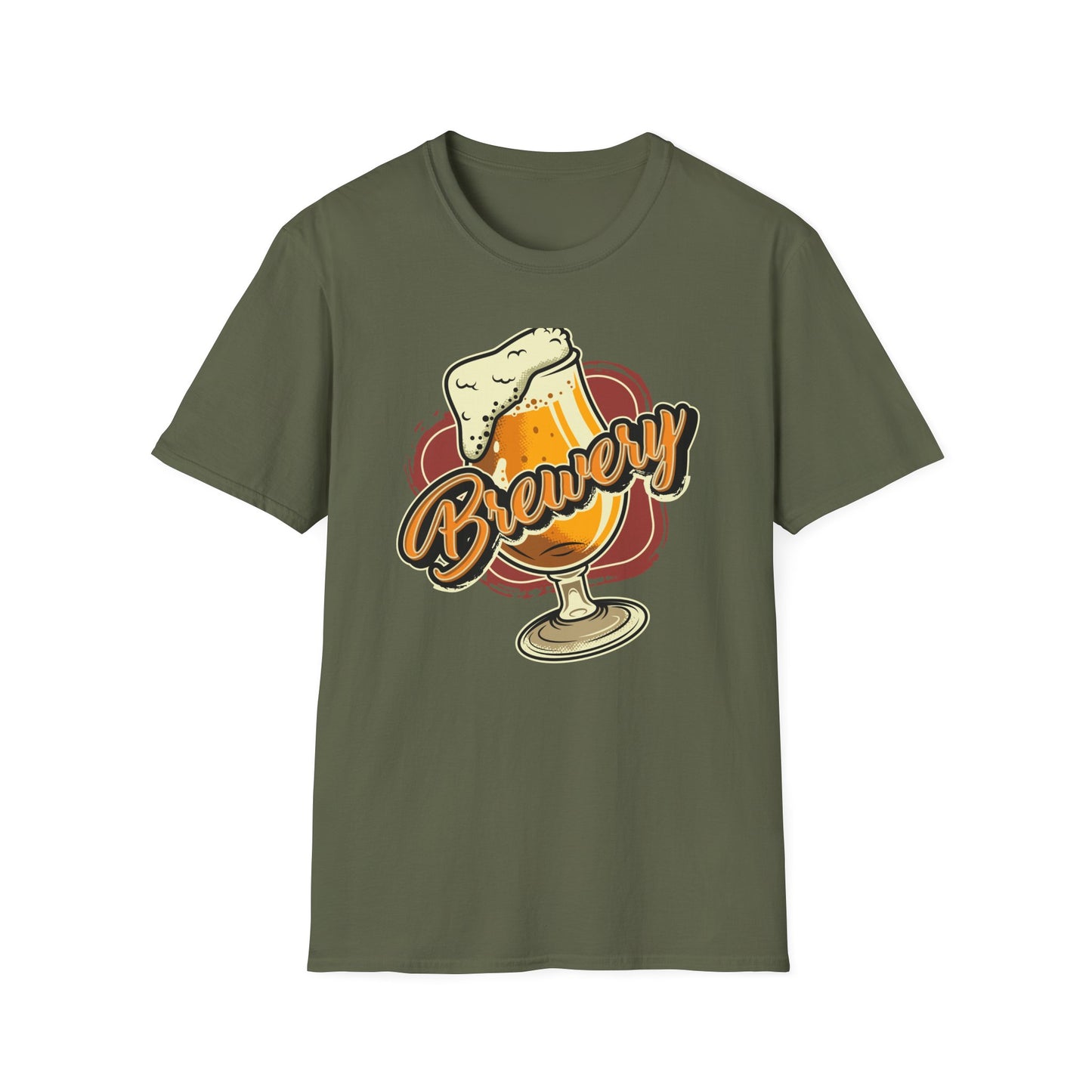 Cheers! Awesome Brewery Beer Glass T-Shirt - Vintage Craft Beer Lover Tee for Pub & Homebrew Enthusiasts