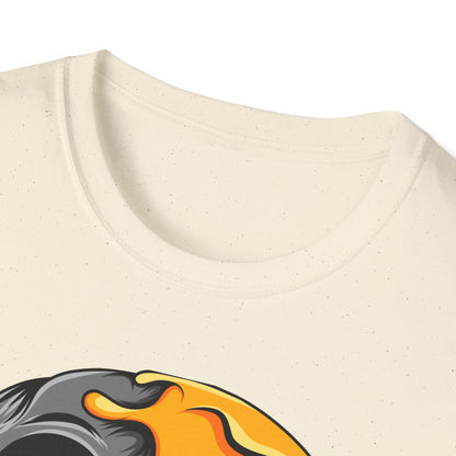 Trippy Melting Skull Emoji T-Shirt - Unique Psychedelic Graphic Tee | Cool Streetwear Statement Gift