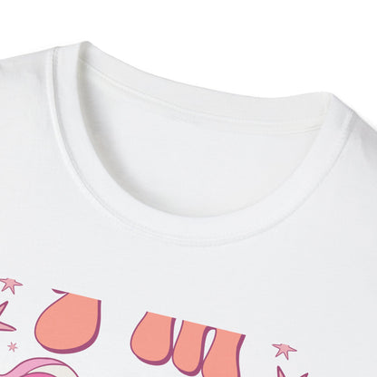 Groovy "I'm a Sucker For You" T-Shirt | Sweet Valentine's Day Love Tee | Retro Candy Heart & Lollipop Design