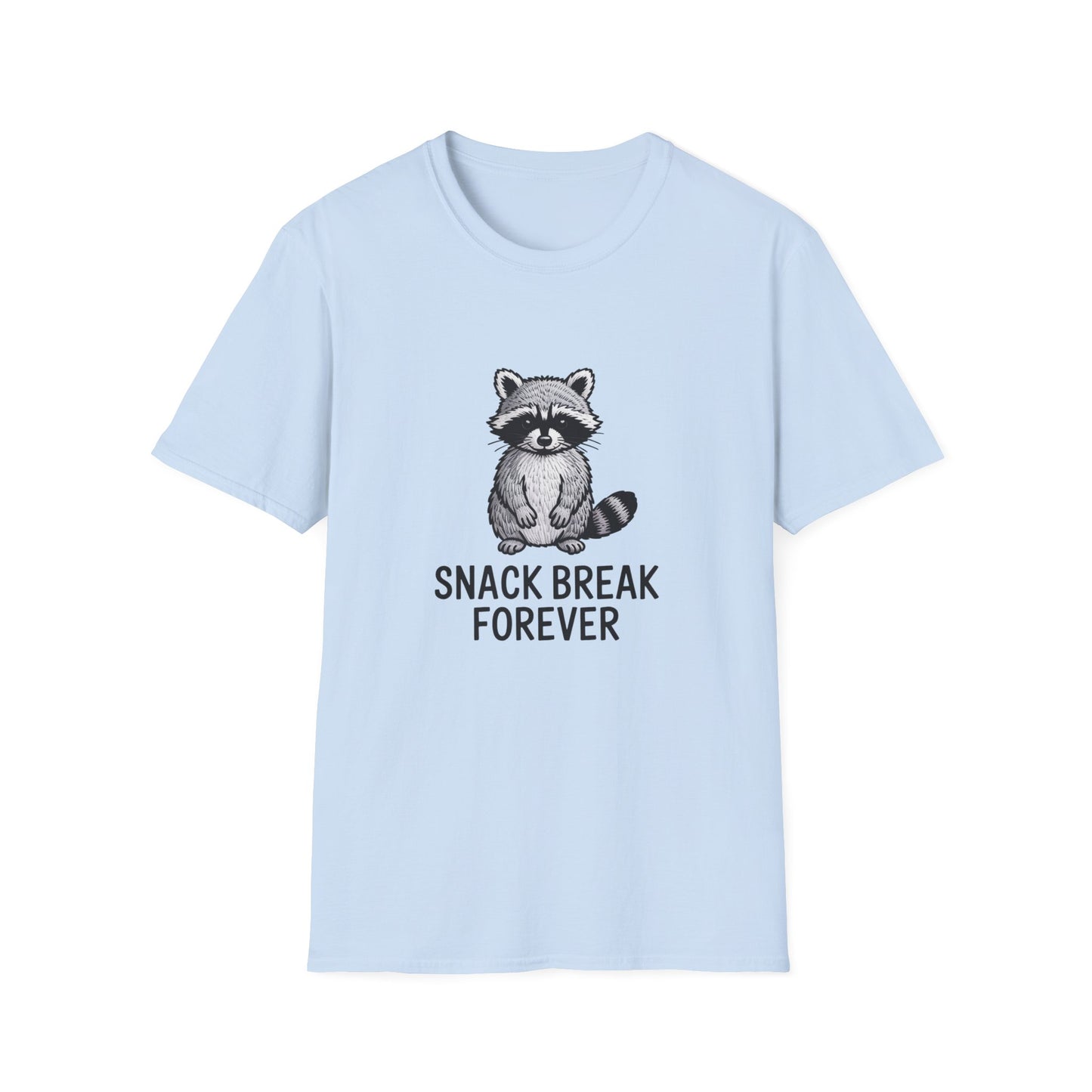 Charming Raccoon T-Shirt | Adorable Trash Panda Tee | Unique Wildlife Lover Graphic Top | Perfect Animal Gift Idea