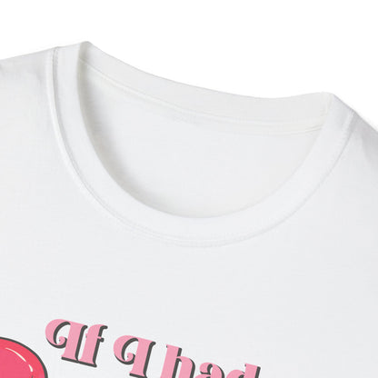 Edgy Romantic Skull T-Shirt | "If I Had Feelings They'd Be For You" Pastel Goth Love Tee | Unique Valentine's Gift
