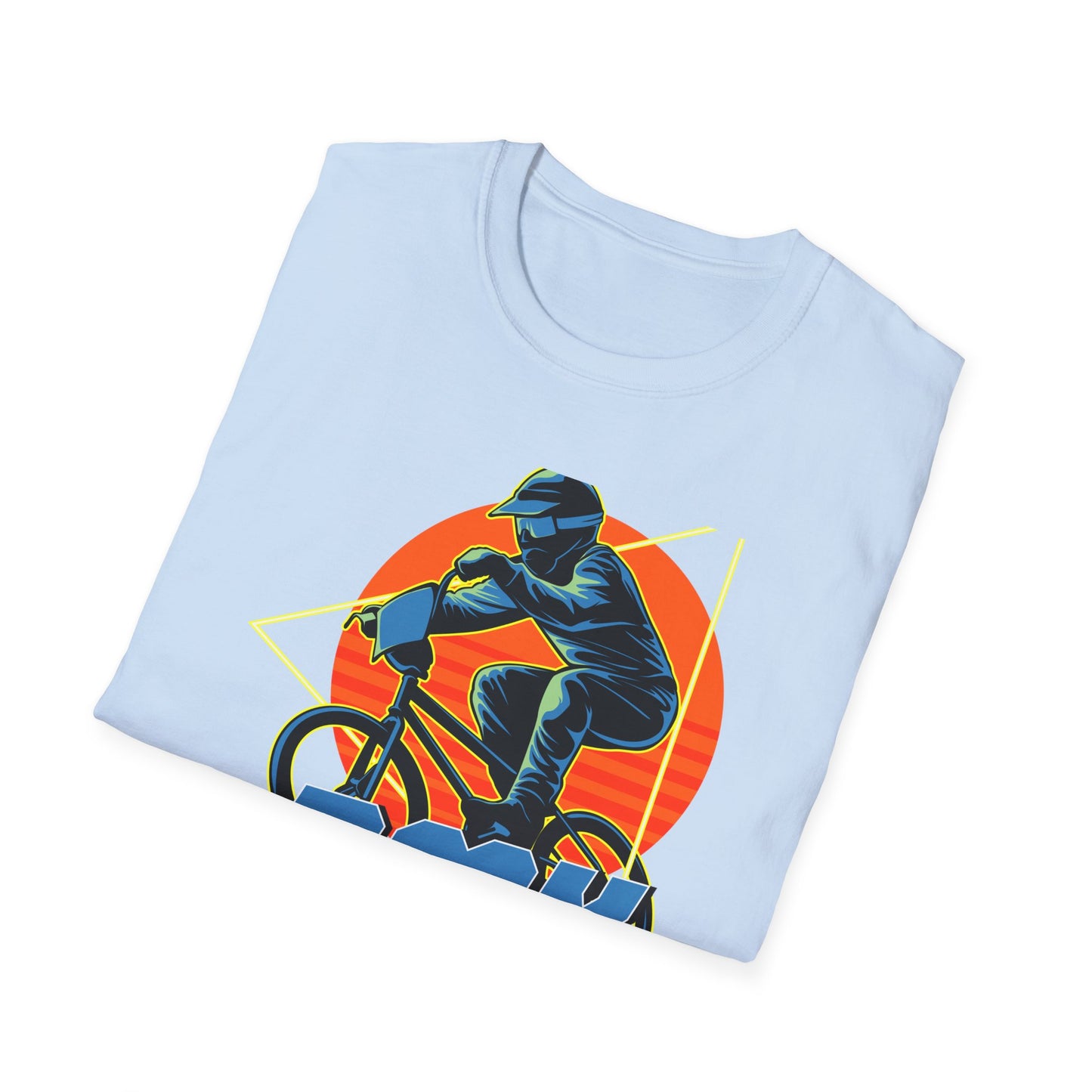 Epic BMX Extreme Rider T-Shirt - Dynamic Retro Stunt Bike Tee for Action Sports Enthusiasts & Thrill Seekers