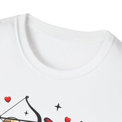 Dark Cupid Skeleton T-Shirt | Edgy Valentine's Day Love Tee | Unique Gothic Romance & Spooky Chic Gift