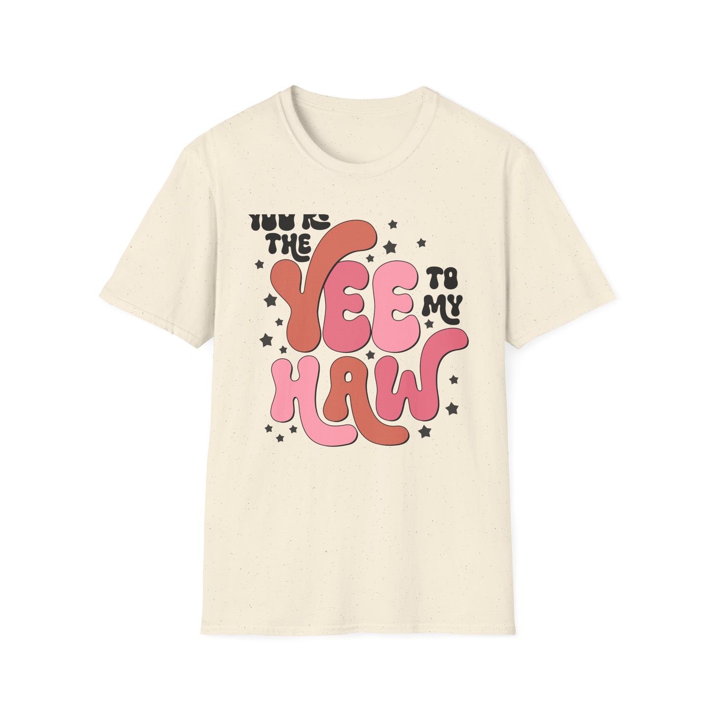 Groovy Yee Haw T-Shirt | Retro Western Cowgirl Tee | Vintage Nashville Rodeo Top for Women | Trendy Southern Festival Gift