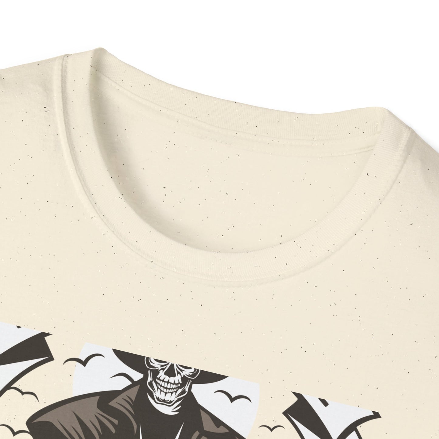 Legendary Wild West Skeleton Cowboy T-Shirt - Iconic American Legend & Vintage Outlaw Rider Tee for Men, Epic Western Culture Fan Gift