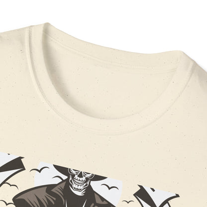 Legendary Wild West Skeleton Cowboy T-Shirt - Iconic American Legend & Vintage Outlaw Rider Tee for Men, Epic Western Culture Fan Gift