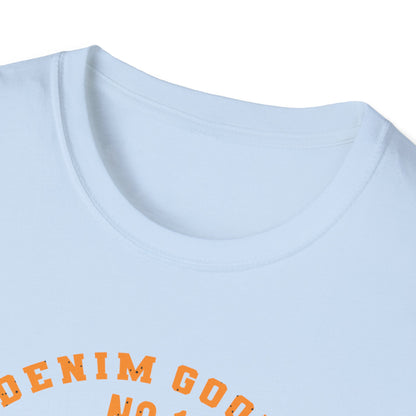 Authentic Vintage Denim Goods No.1 Original T-Shirt - Premium USA Quality Tee Since 1979