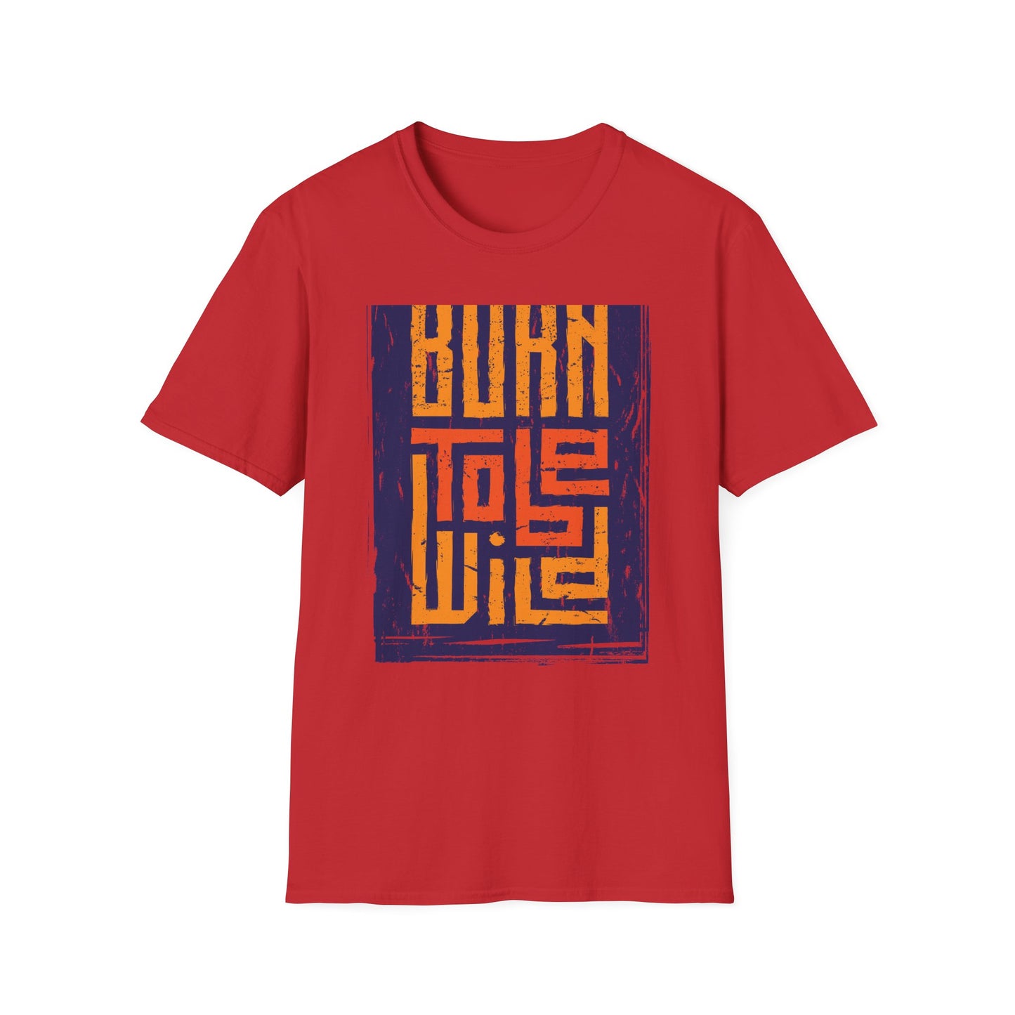 Born To Be Wild Distressed T-Shirt - Grunge Vintage Style Tee for Free Spirits & Adventurers | Bold Graphic Rock Top