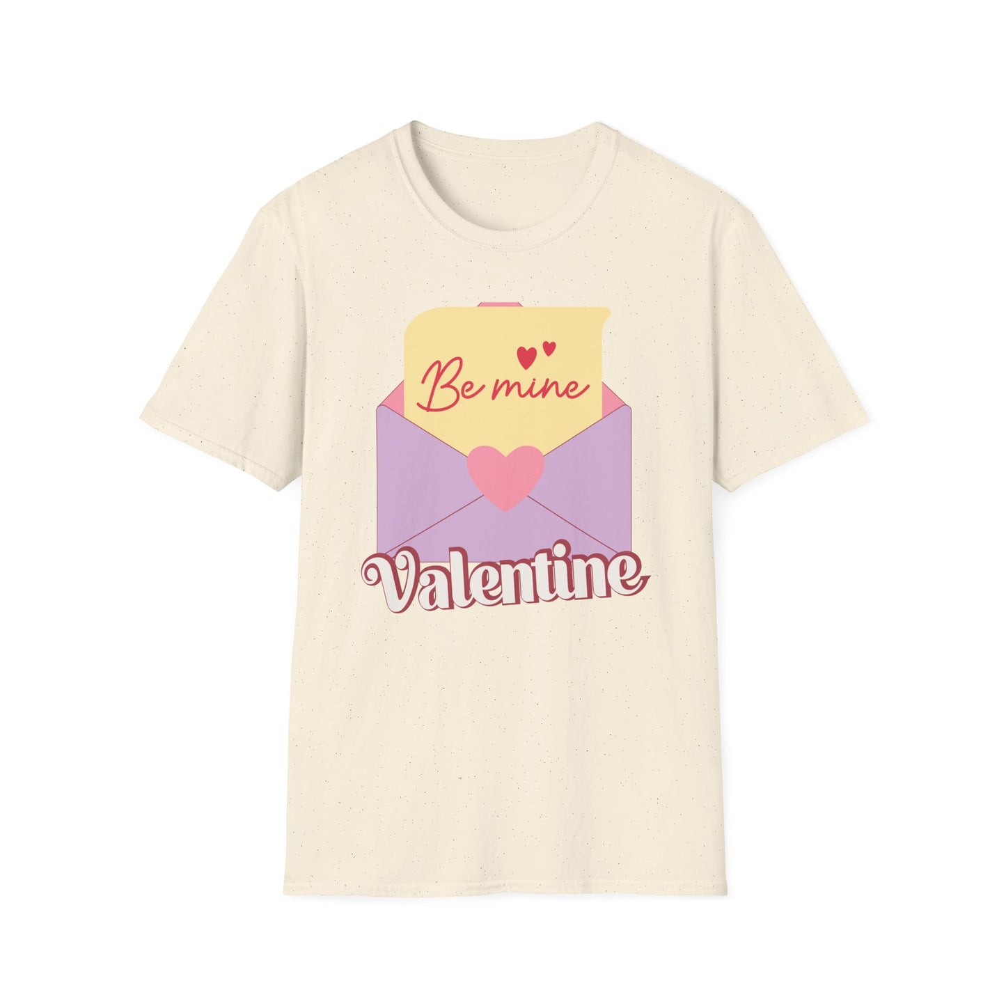 Charming 'Be Mine' Valentine T-Shirt | Adorable Love Letter Tee | Perfect Gift for Sweethearts & Couples | Romantic Apparel