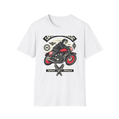 Vintage Cafe Racer Classic T-Shirt | Legendary Biker Club Motorcycle Tee for Men | Custom Garage Mechanic Apparel Gift
