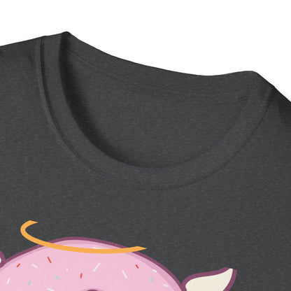 Sweet Angel Donut T-Shirt: 'Feed Me Donuts & Tell Me I'm Pretty' Funny Foodie Tee, Adorable Gift!