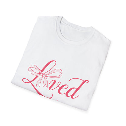 Inspiring 'Loved' John 3:16 Christian T-Shirt for Women - Beautiful Scripture Faith Tee Gift