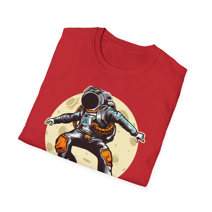 Epic Astronaut Moon Float T-Shirt | Gravity-Defying Space Explorer Tee | Cool Cosmic Gift for Men & Women