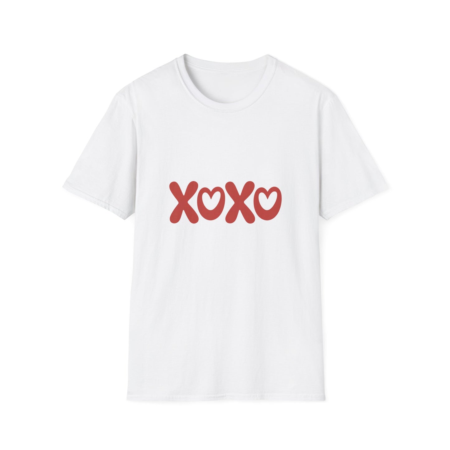 Sweet XOXO Heart T-Shirt | Trendy Hugs & Kisses Love Graphic Tee for Valentine's Day & Beyond