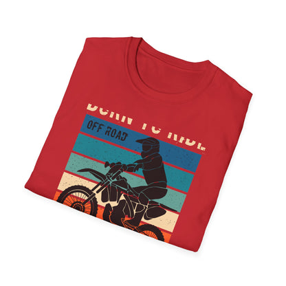 Ultimate Born to Ride Off Road California Motocross T-Shirt | Vintage Dirt Bike Rider Tee | Adventure Awaits!