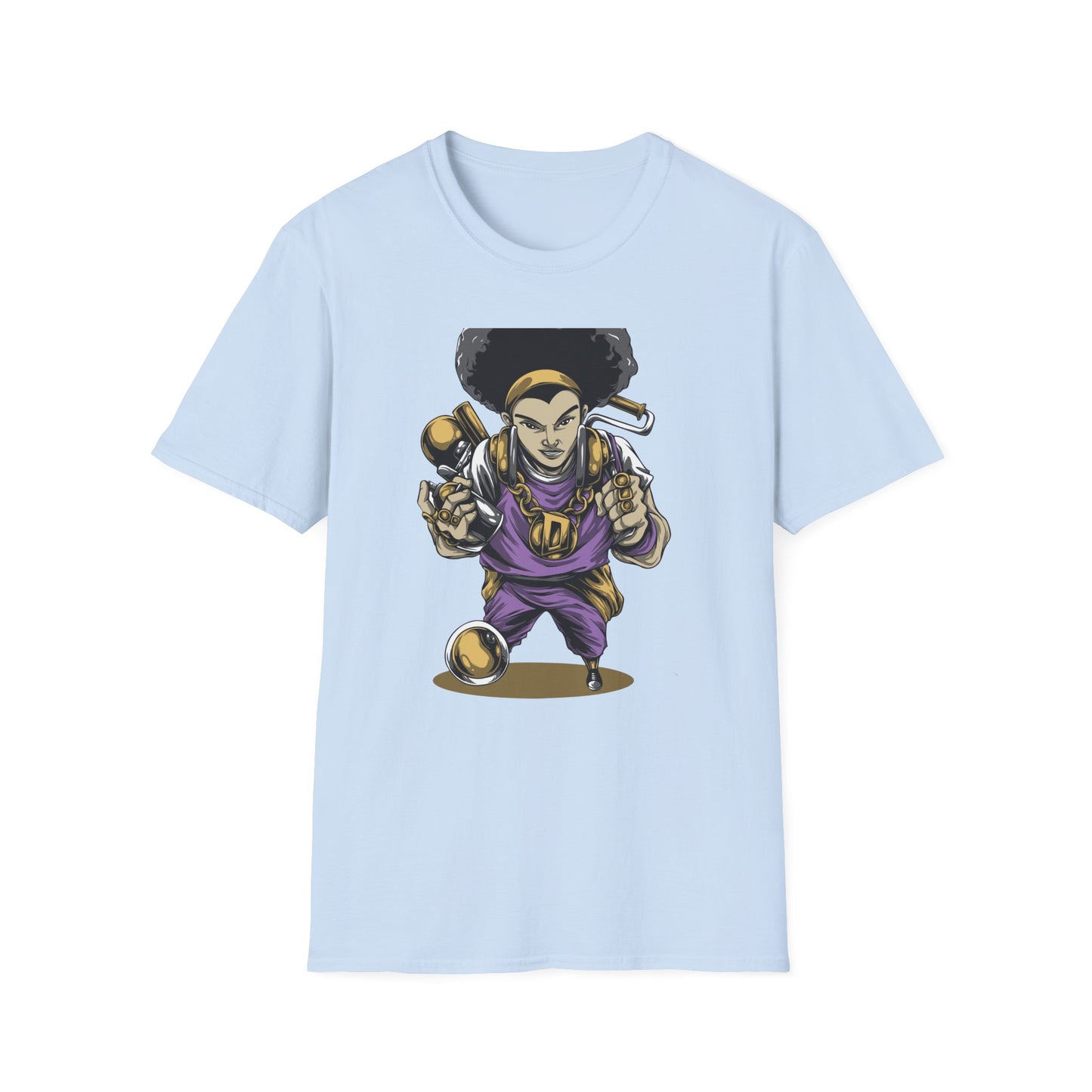 Dynamic Hip Hop DJ T-Shirt - Epic Urban Graffiti Artist Streetwear Graphic Tee | Music Culture