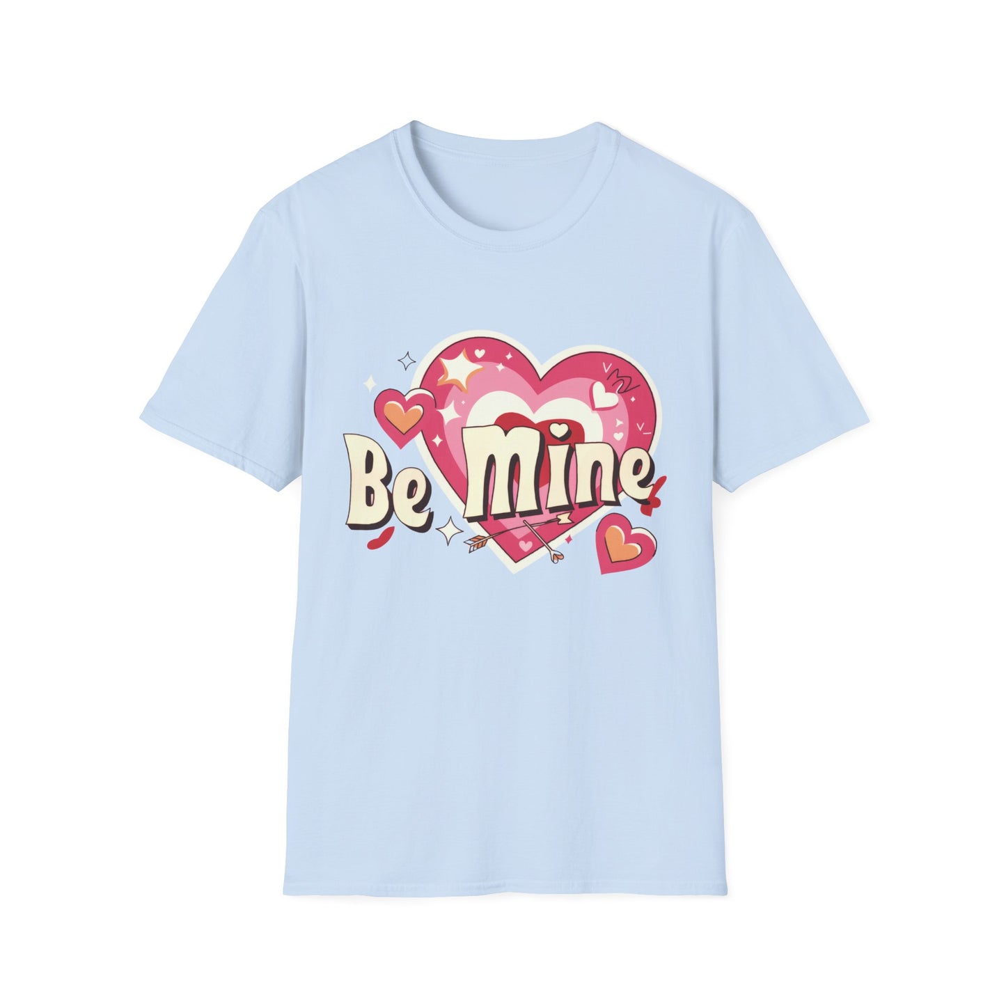 Sweet "Be Mine" Valentine's Day T-Shirt | Adorable Love Heart & Cupid's Arrow Tee | Ultimate Romantic Gift