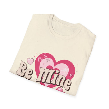 Sweet "Be Mine" Retro T-Shirt | Adorable Valentine's Day Heart Graphic Tee | Perfect Romantic Gift
