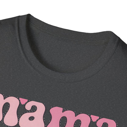 Groovy Mama T-Shirt | Retro Pink & Leopard Print Styles for Trendy Moms | Perfect Mother's Day Gift Tee