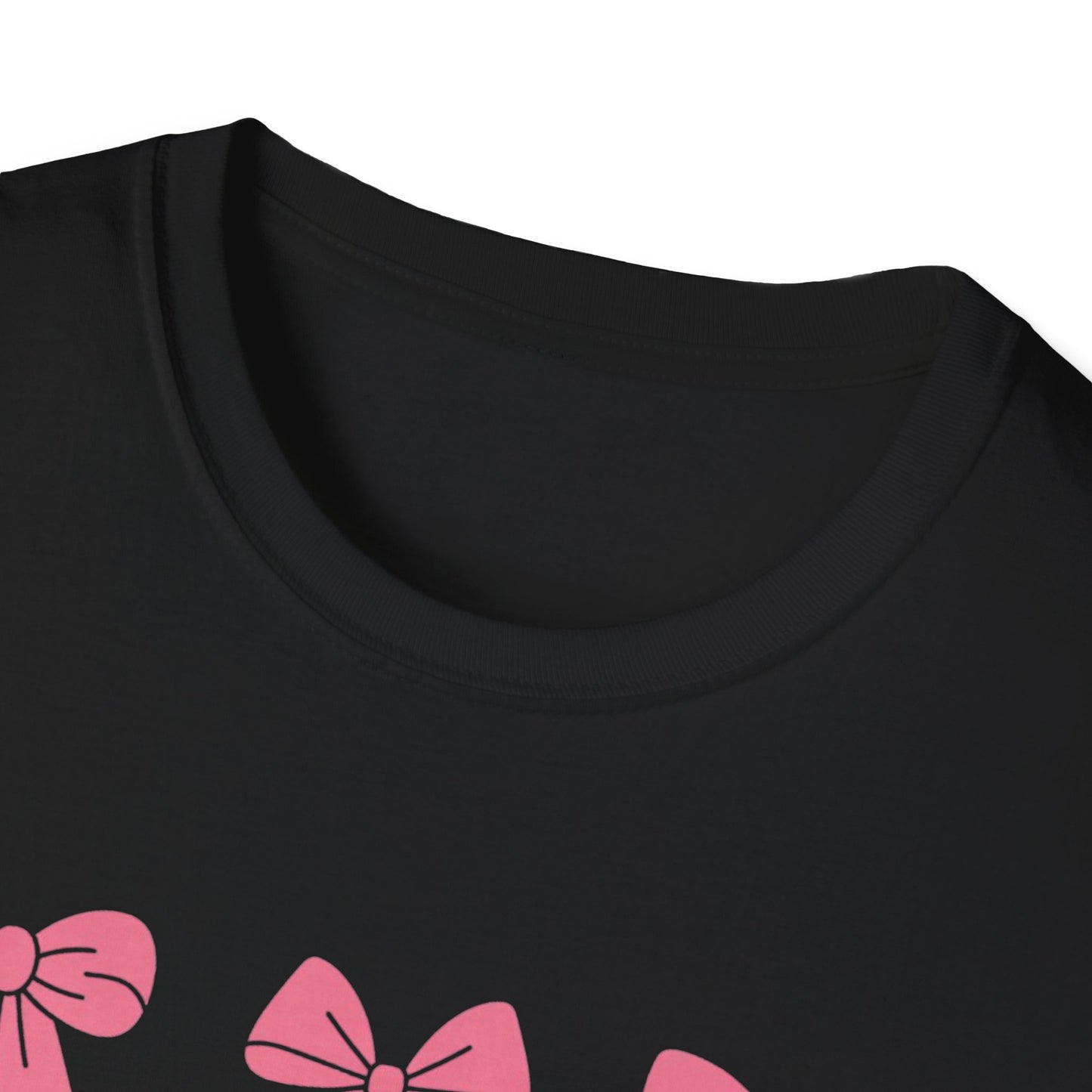 Charming Pink Bows T-Shirt | Adorable Coquette Aesthetic Tee for Women & Girls | Sweet Girly Fashion Top Gift
