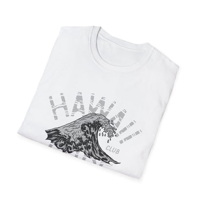 Epic Hawaii Surf Club T-Shirt - Vintage Wave Graphic Tee for Ocean Lovers | Classic Beach Life Summer Apparel