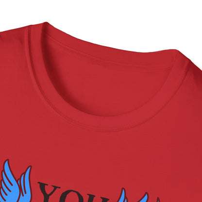 Stunning "Complete" Vintage Tattoo Heart T-Shirt - Romantic Swallows & Roses Design | Perfect Couple's Love Tee
