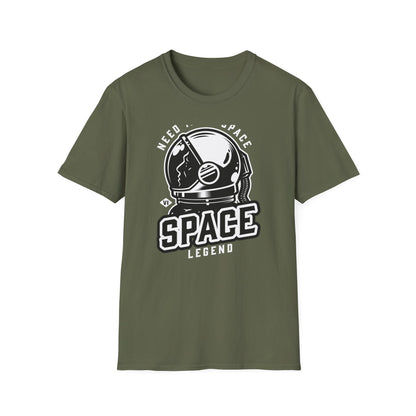 Retro Astronaut Helmet 'SPACE' T-Shirt | Vintage Space Explorer Tee for Sci-Fi Fans & Dreamers | Cool & Unique Graphic
