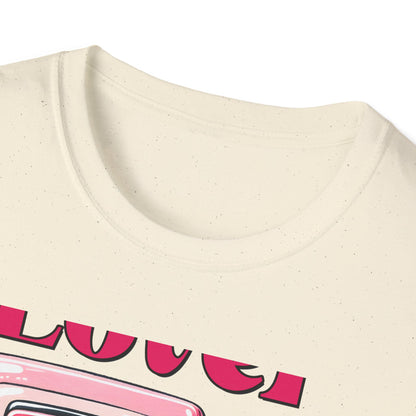 Unique Lover T-Shirt | Edgy Skeleton Hand & Love Switch Graphic Tee | Romantic Valentine's Day Statement Gift