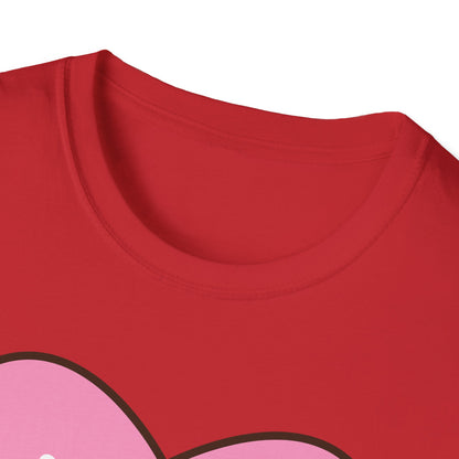 Adorable "Kiss Me" Conversation Heart T-Shirt | Sweet Valentine's Day Tee | Cute Romantic Candy Design Gift