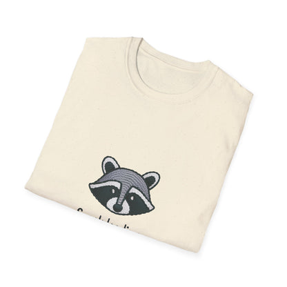 Adorable 'Snack Loading' Raccoon T-Shirt | Funny Animal Foodie Tee | Unique Gift for Raccoon Lovers & Snack Enthusiasts