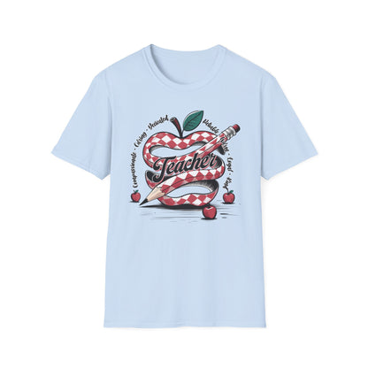 Caring Dedicated Teacher T-Shirt | Compassionate Educator Gift Tee | Ultimate Appreciation Present