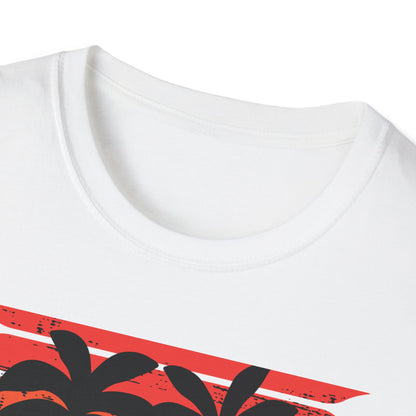 Awesome Vintage Hawaii Surf Session 1987 T-Shirt | Retro Palm Tree Beach Sunset Tee for 80s Style