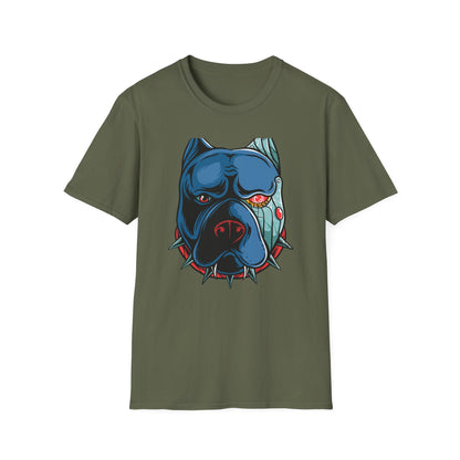 Epic Cyborg Pitbull T-Shirt | Futuristic Dog Lover Tee | Unleash Your Style with this Badass Cyberpunk Graphic
