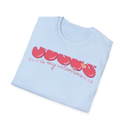 Unique Jesus is My Valentine T-Shirt | Groovy Retro Faith Tee | Sweet Christian Valentine's Day Gift for Her