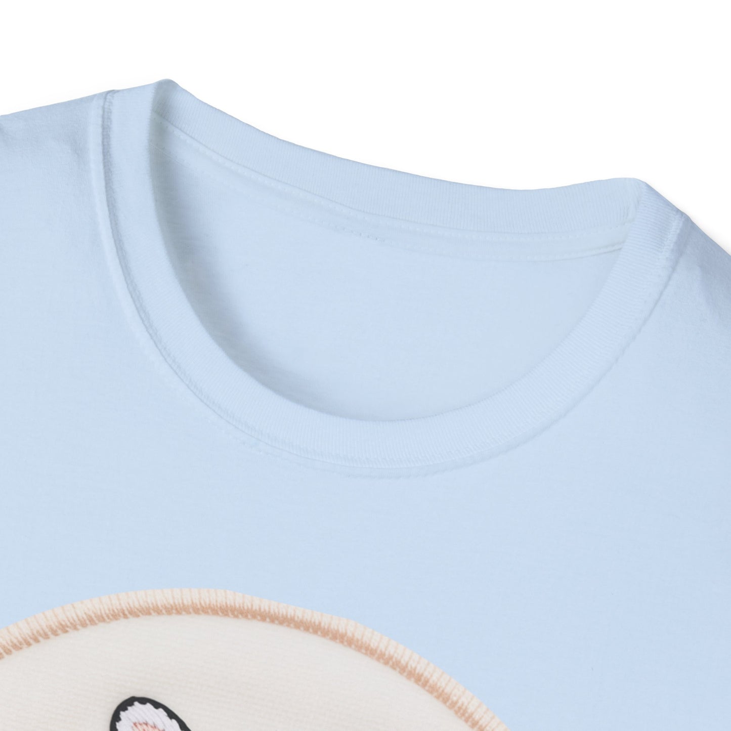 Charming Embroidered Raccoon T-Shirt - "Snack Time Is Mandatory" Cute Animal Lover & Foodie Tee