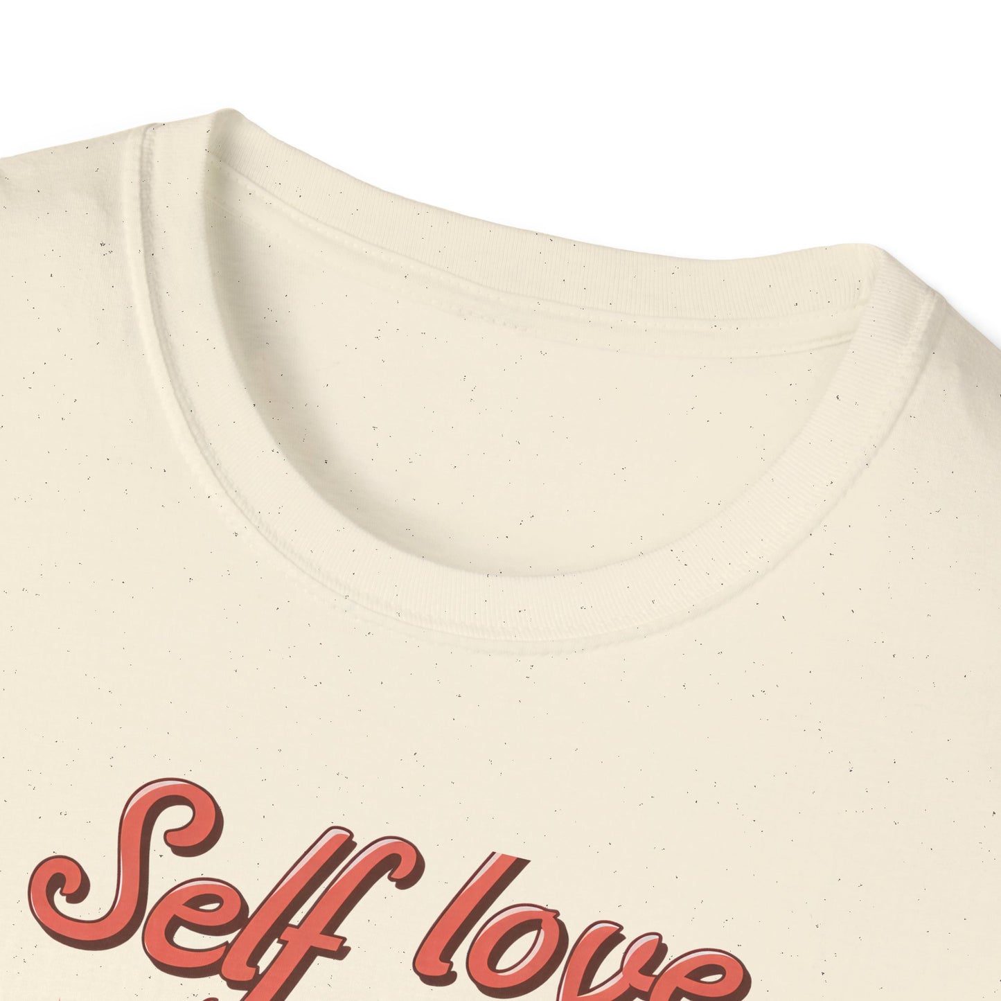 Awesome Self Love Club T-Shirt | Retro Heart Peace Sign Tee | Positive Vibes & Empowerment Gift