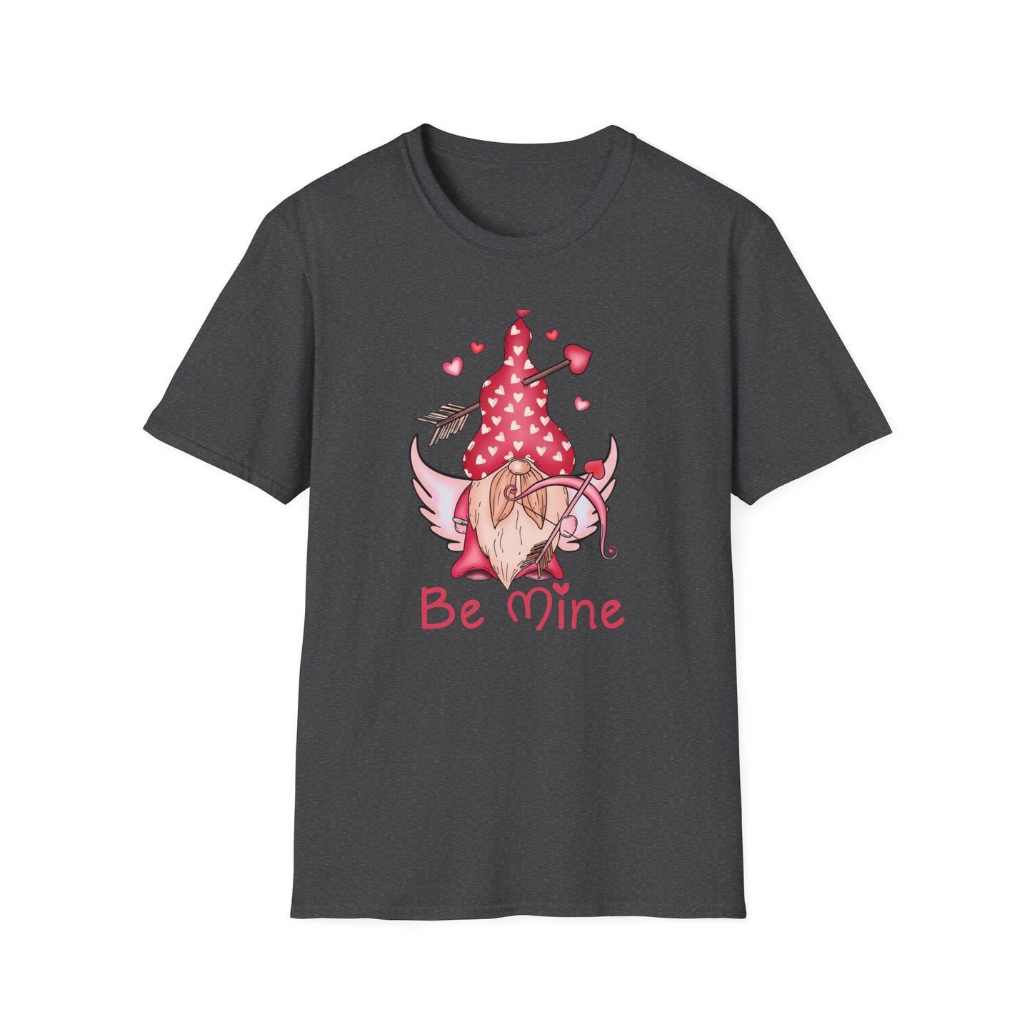 Adorable Valentine's Gnome T-Shirt - Cupid "Be Mine" Love Tee | Sweet Romantic Gift for Her & Him