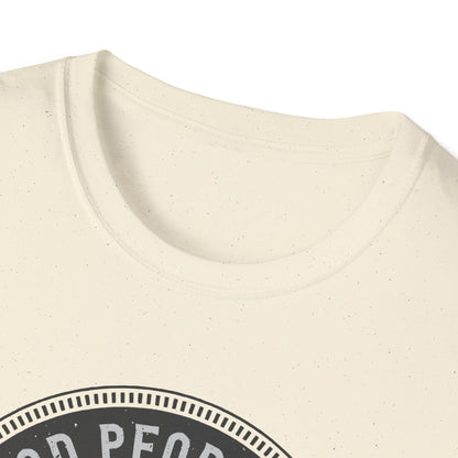 Vintage 'Good People Drink Good Whiskey' T-Shirt | Classic Whiskey Lover Tee for Bar Nights & Gifts