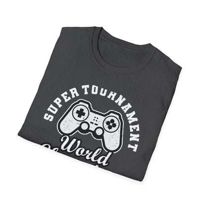 Epic Gamer World Champion T-Shirt | Distressed Video Game Controller Tee | Ultimate Gaming Apparel Gift for Men & Women