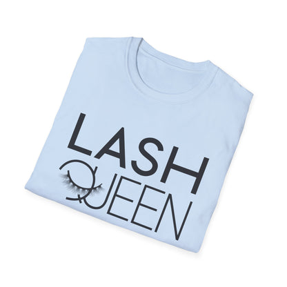 Empowering Lash Queen Energy T-Shirt - Chic Eyelash Design Tee for Beauty Lovers & Lash Techs