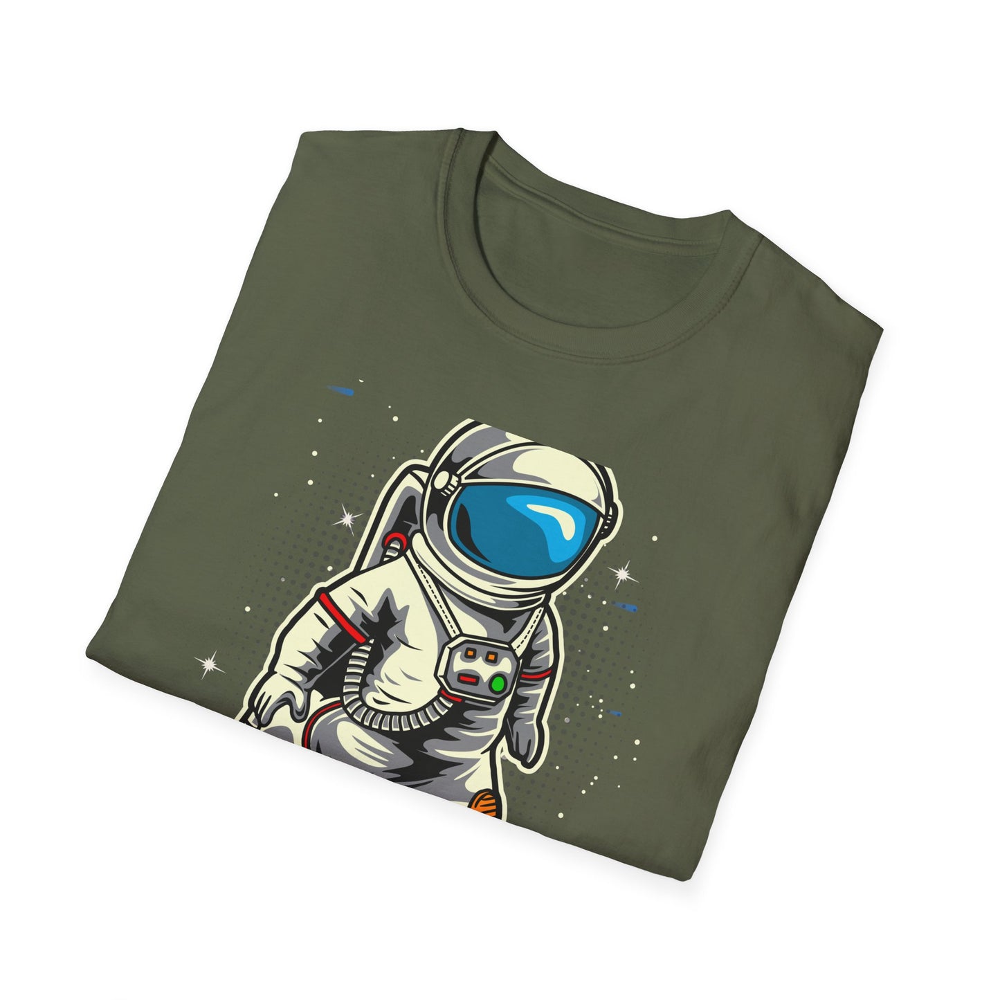 Epic Astronaut Moon Kick T-Shirt | Fun Space Soccer Fan Tee | Stellar Cosmic Explorer Gift for Kids & Adults