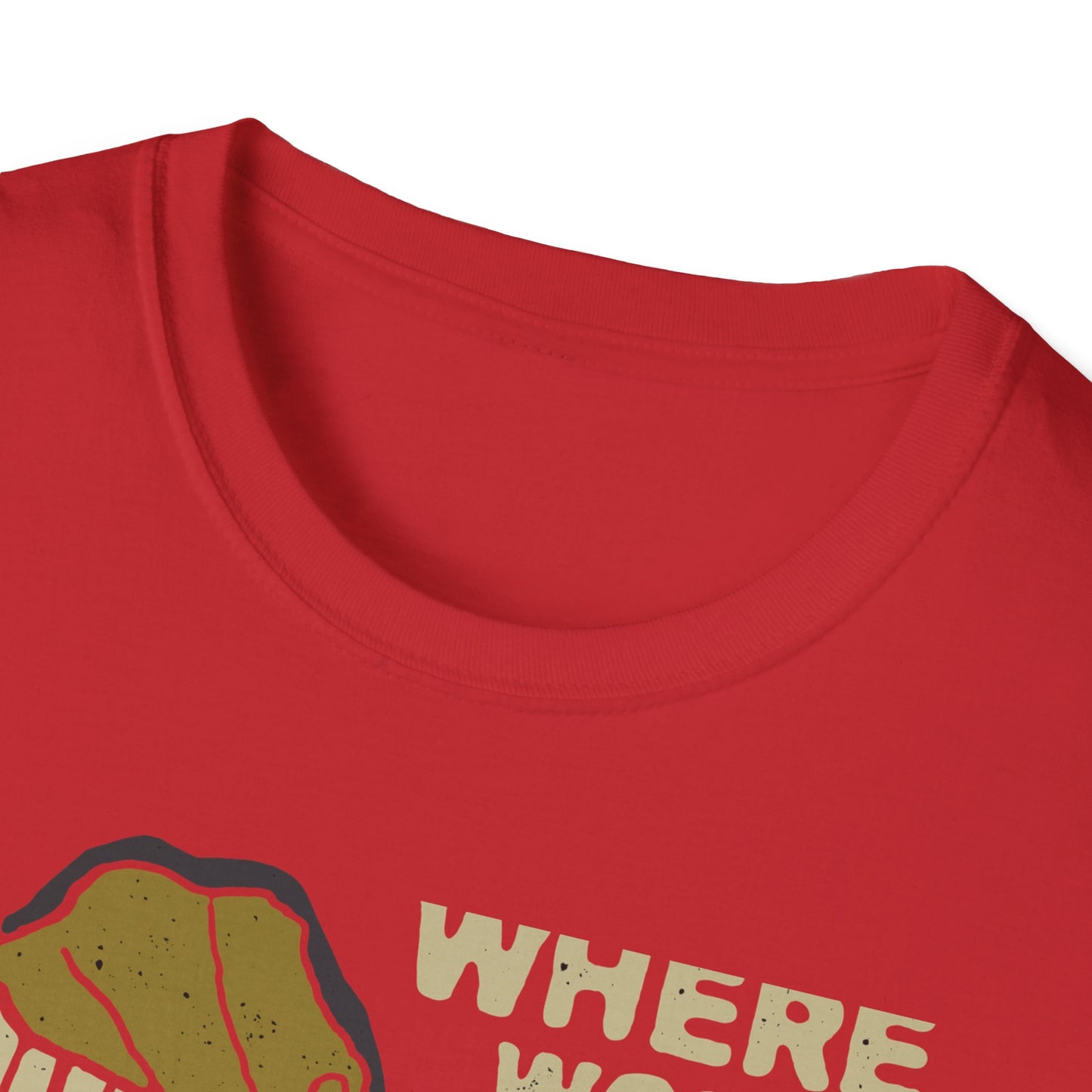 Expressive 'Where Words Fail Music Speaks' T-Shirt - Vintage Gramophone Design for Soulful Music Lovers
