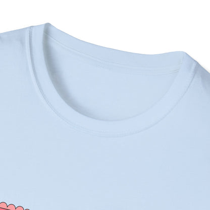 Charming Love Duck & Hearts T-Shirt | Adorable Valentine's Day Tee for Kids & Animal Lovers - Cute & Unique!