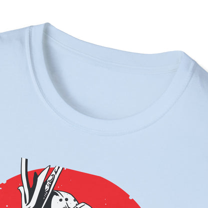 Striking Samurai Warrior T-Shirt | Bushido Katana Spirit | Legendary Japanese Culture Fan Tee | Ultimate Graphic Top